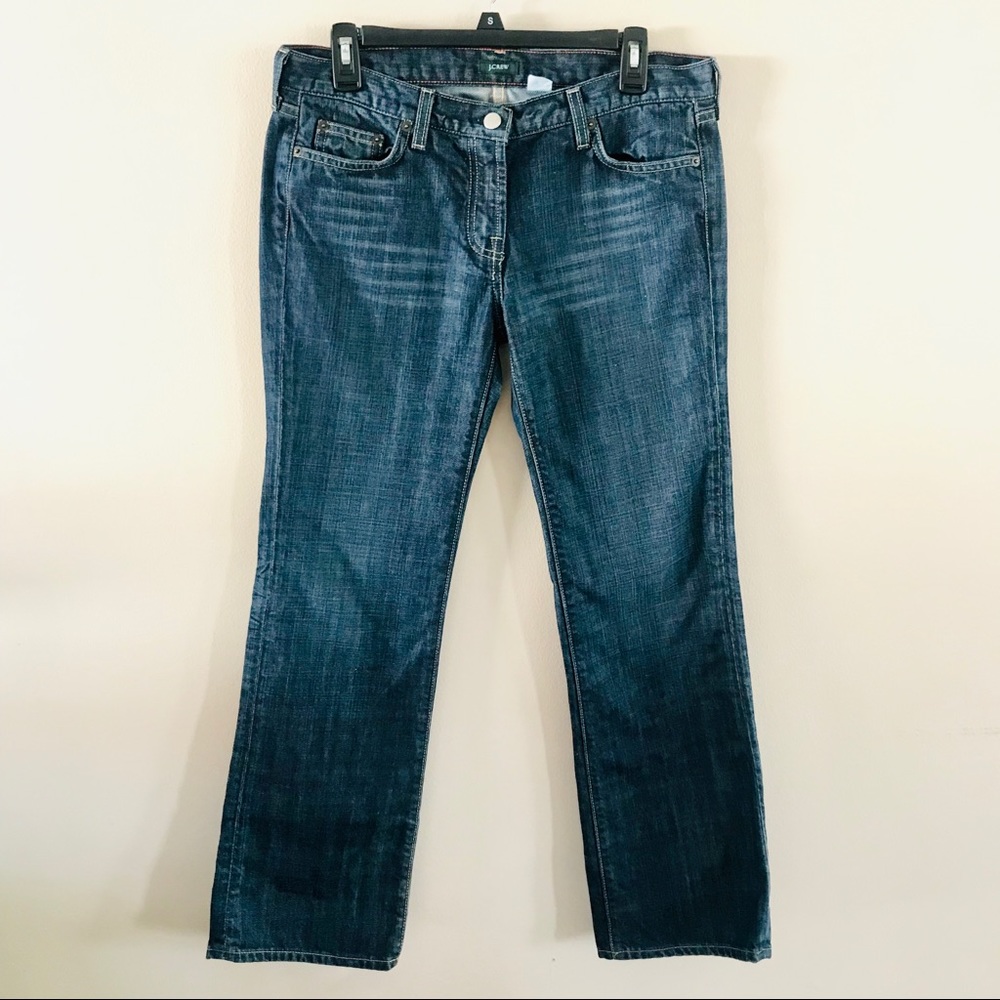 J. Crew 100% Cotton petite straight leg jeans